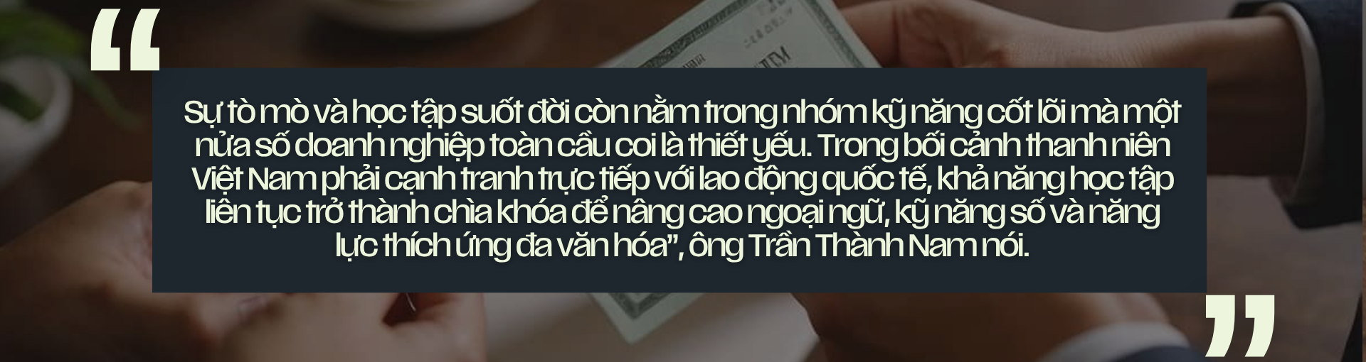 làm con