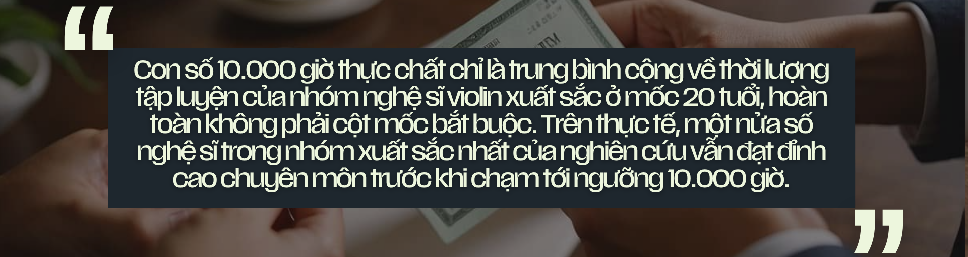 quy tắc 10000 giờ