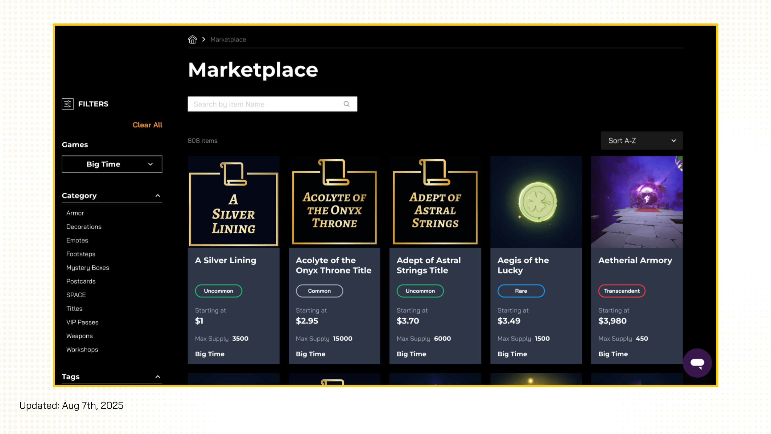 nft marketplace của open loot