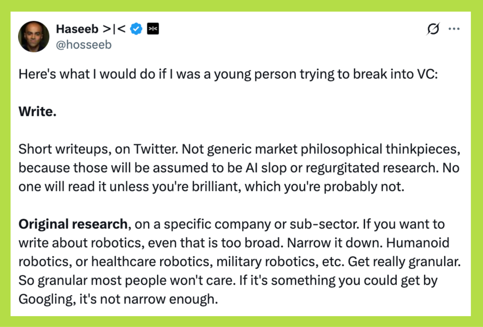 tham gia venture capital