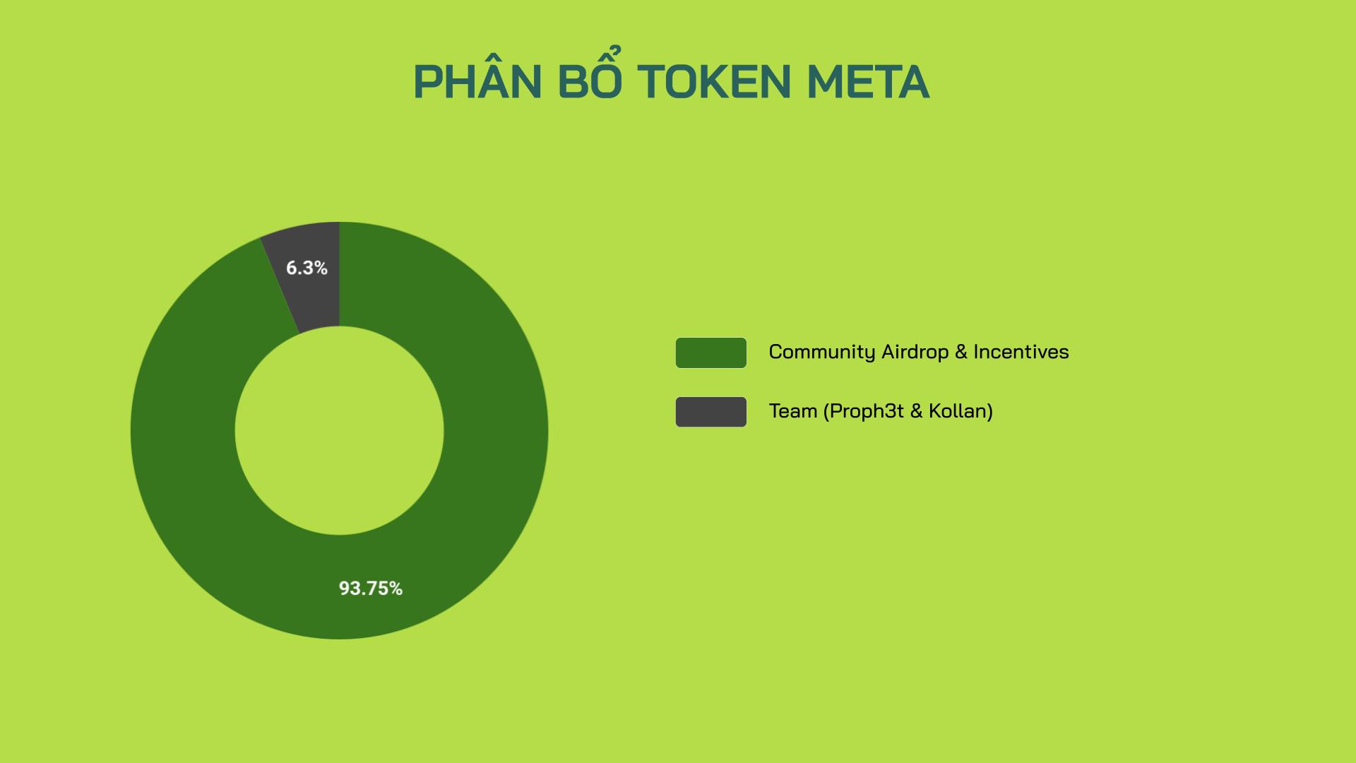 phân bổ token meta
