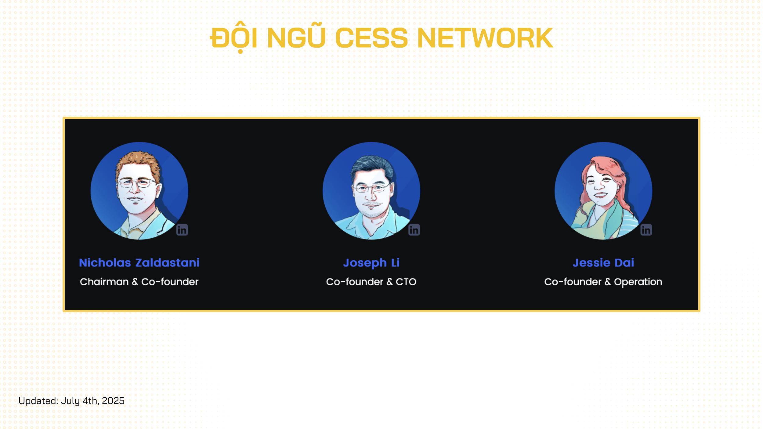 đội ngũ cess network
