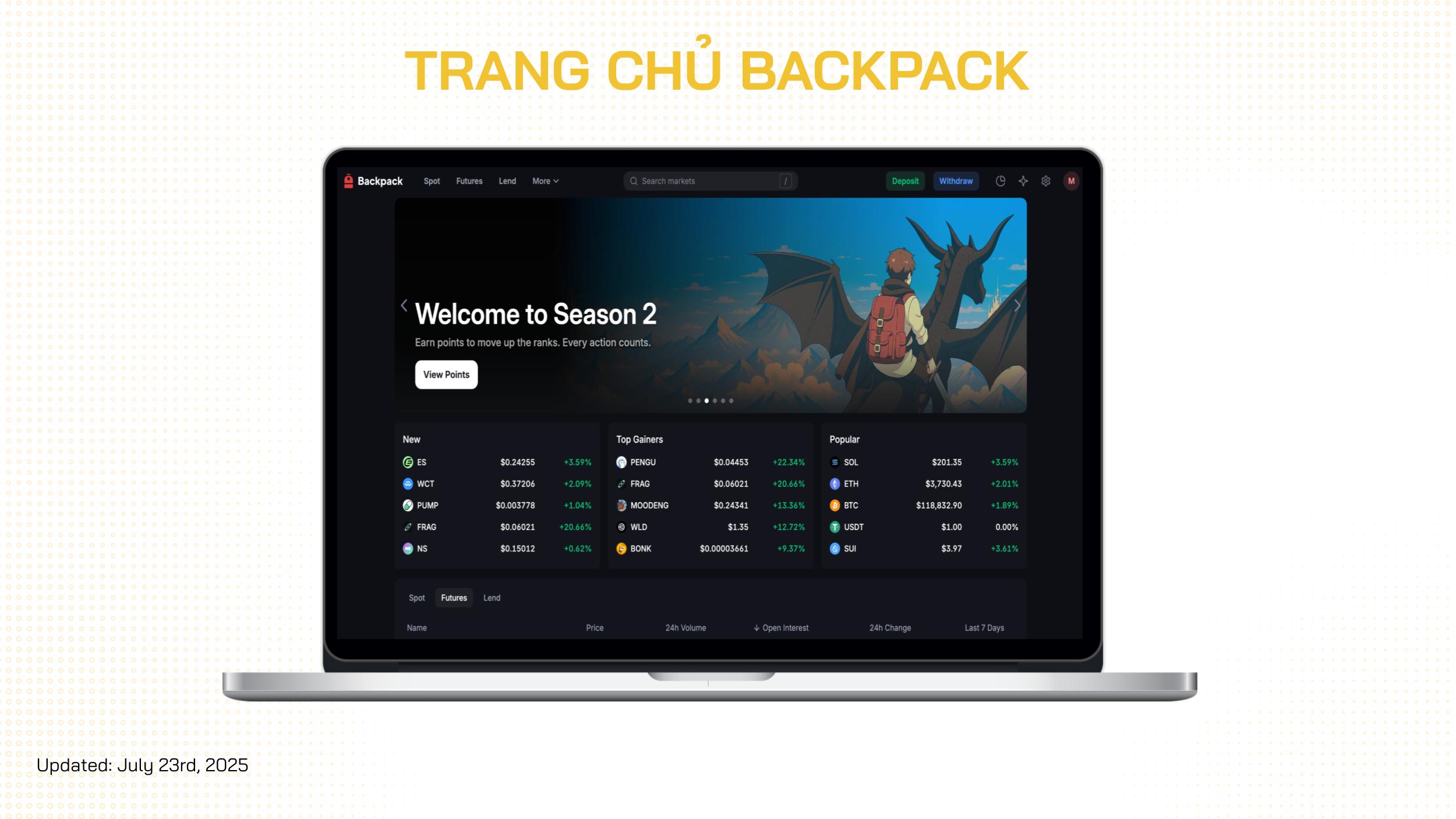 backpack exchange