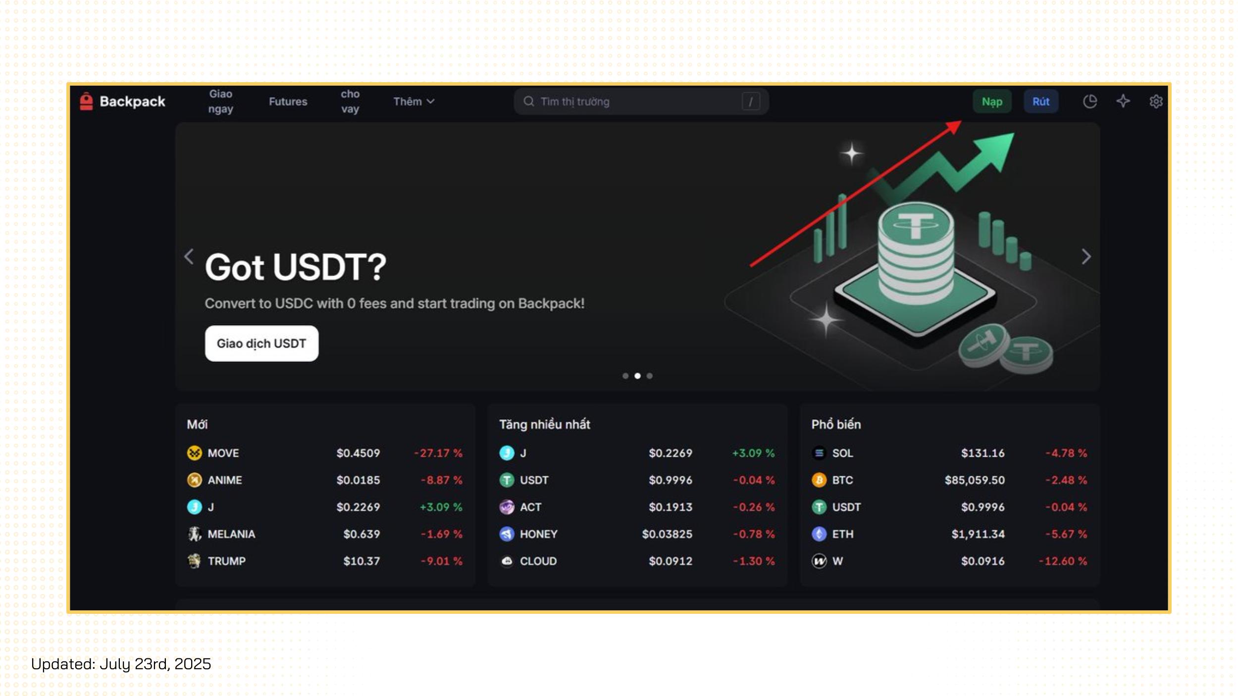 backpack exchange airdrop