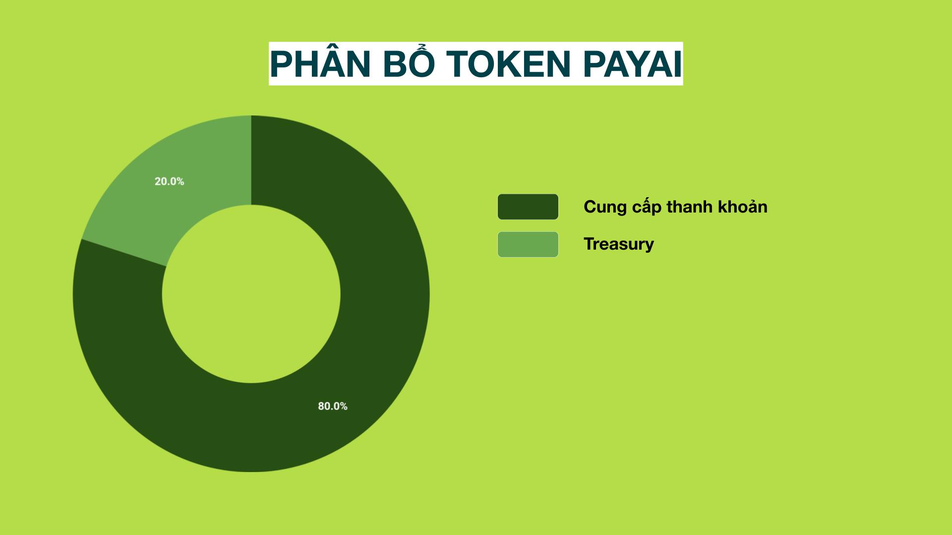 phân bổ token payai