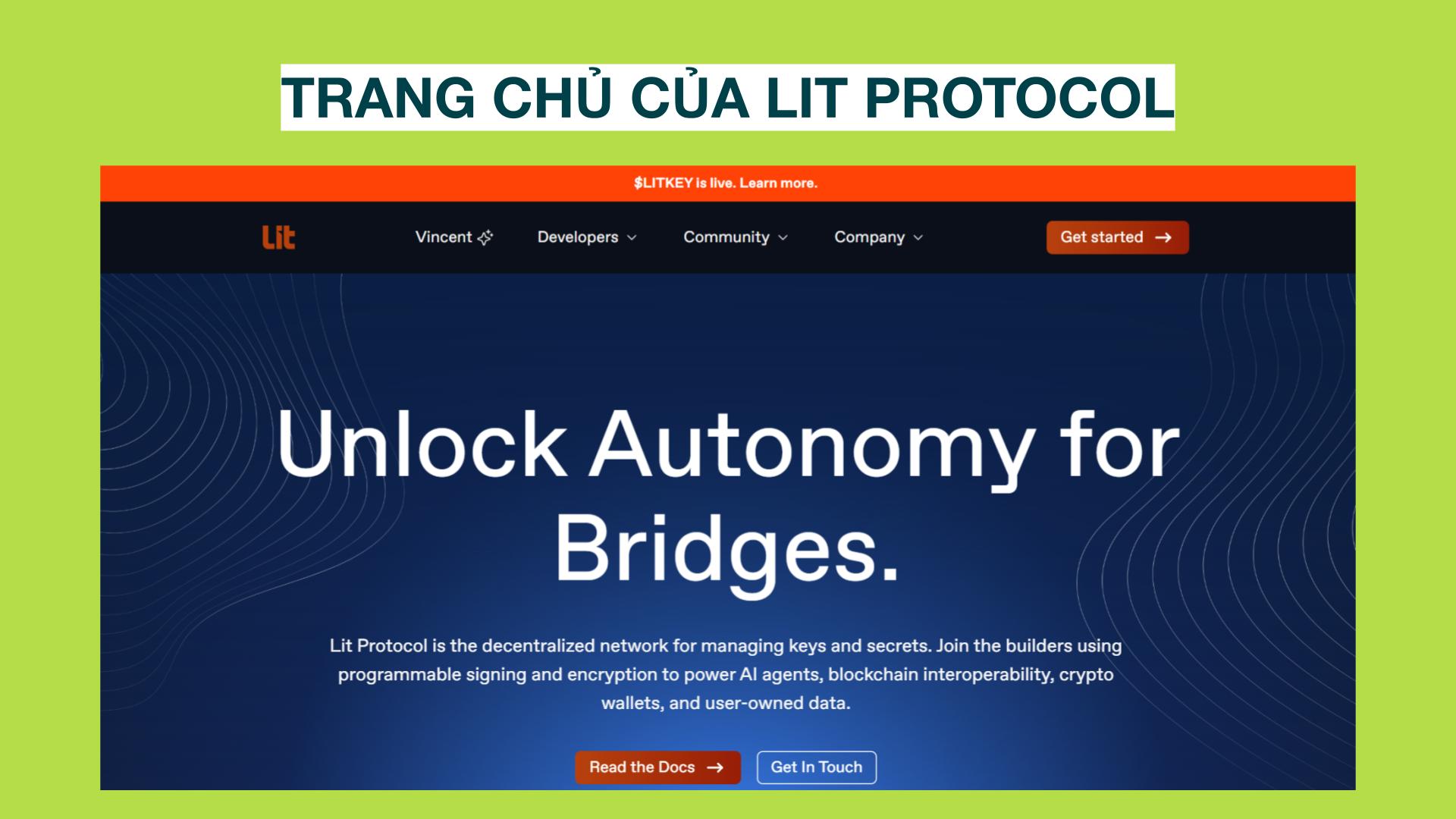 lit protocol là gì