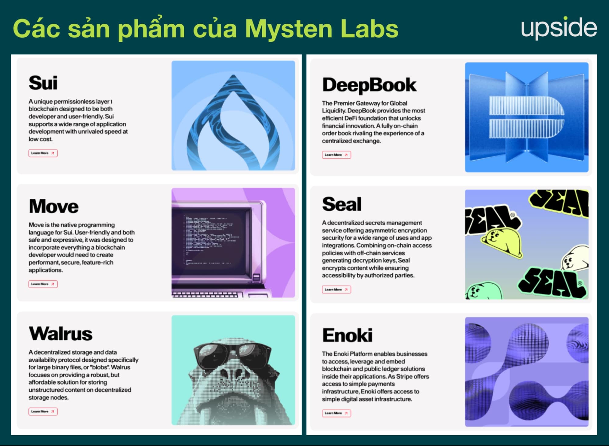 sản phẩm của mysten labs