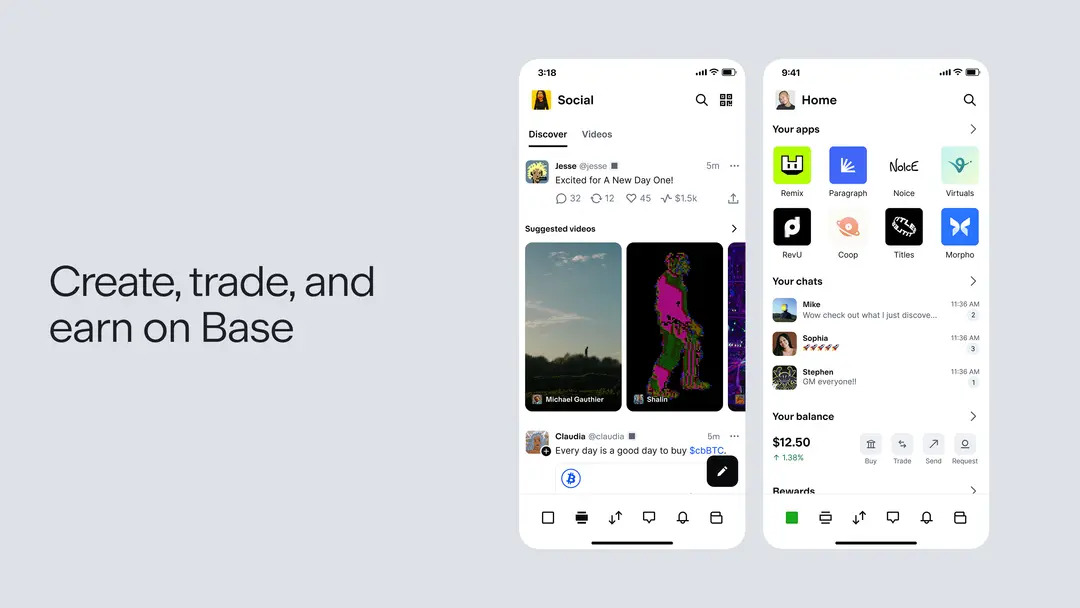 giao diện base app