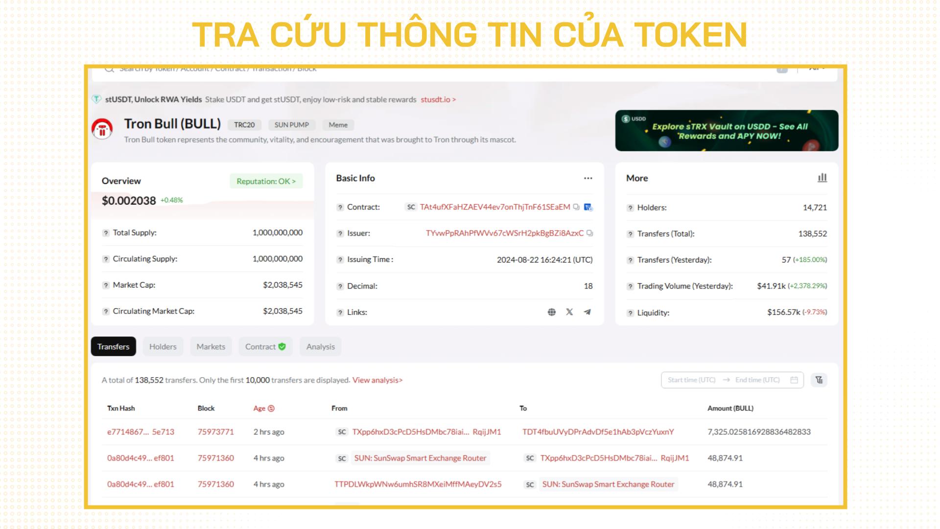 tronscan sử dụng