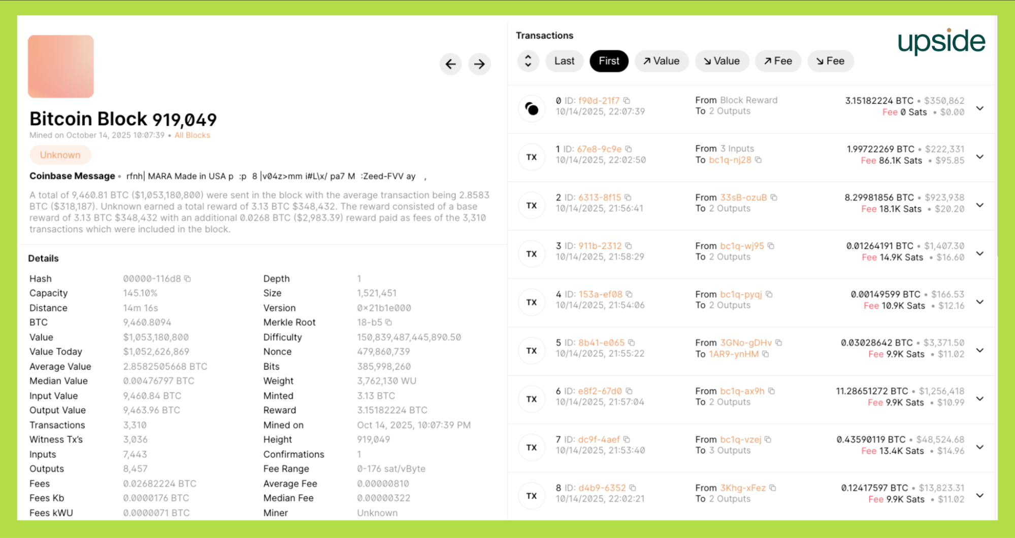 bitcoin blockchain explorer