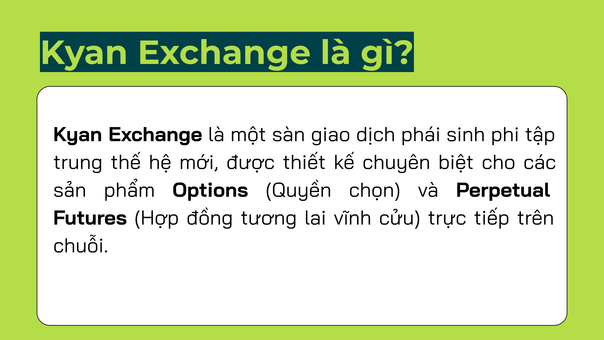 kyan exchange
