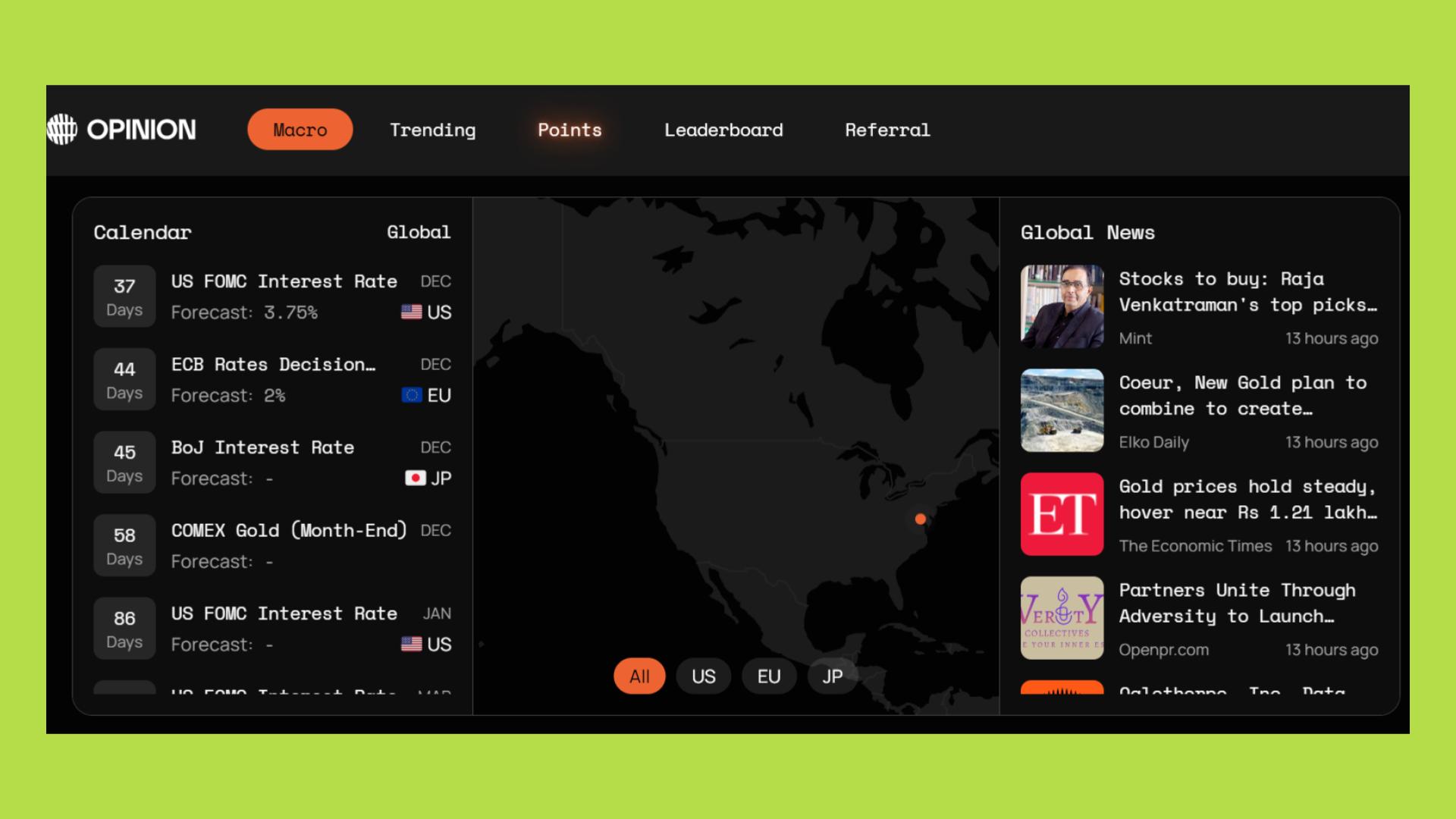 o.lab prediction market