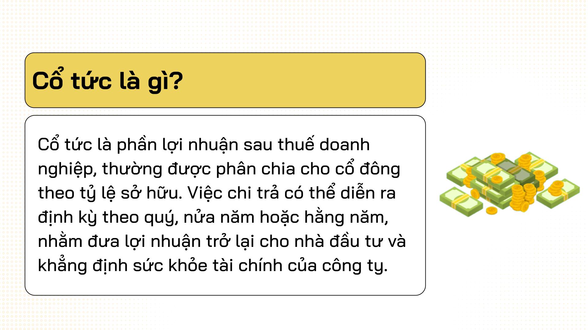 cổ tức là gì