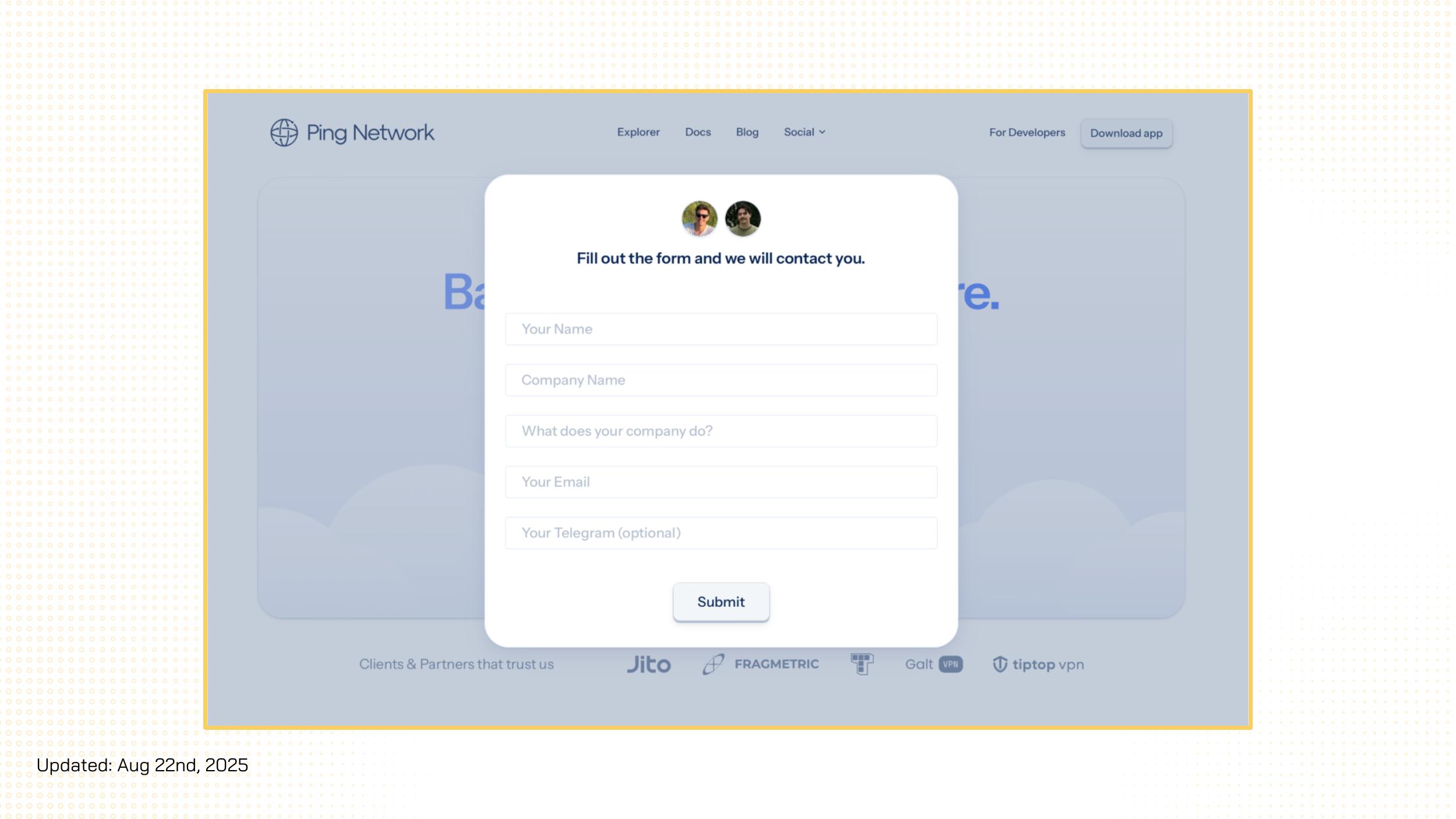 ping network