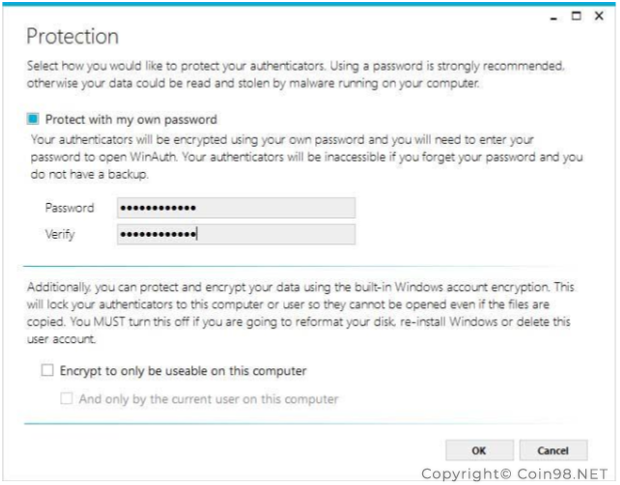 cài đặt google authenticator windows 5