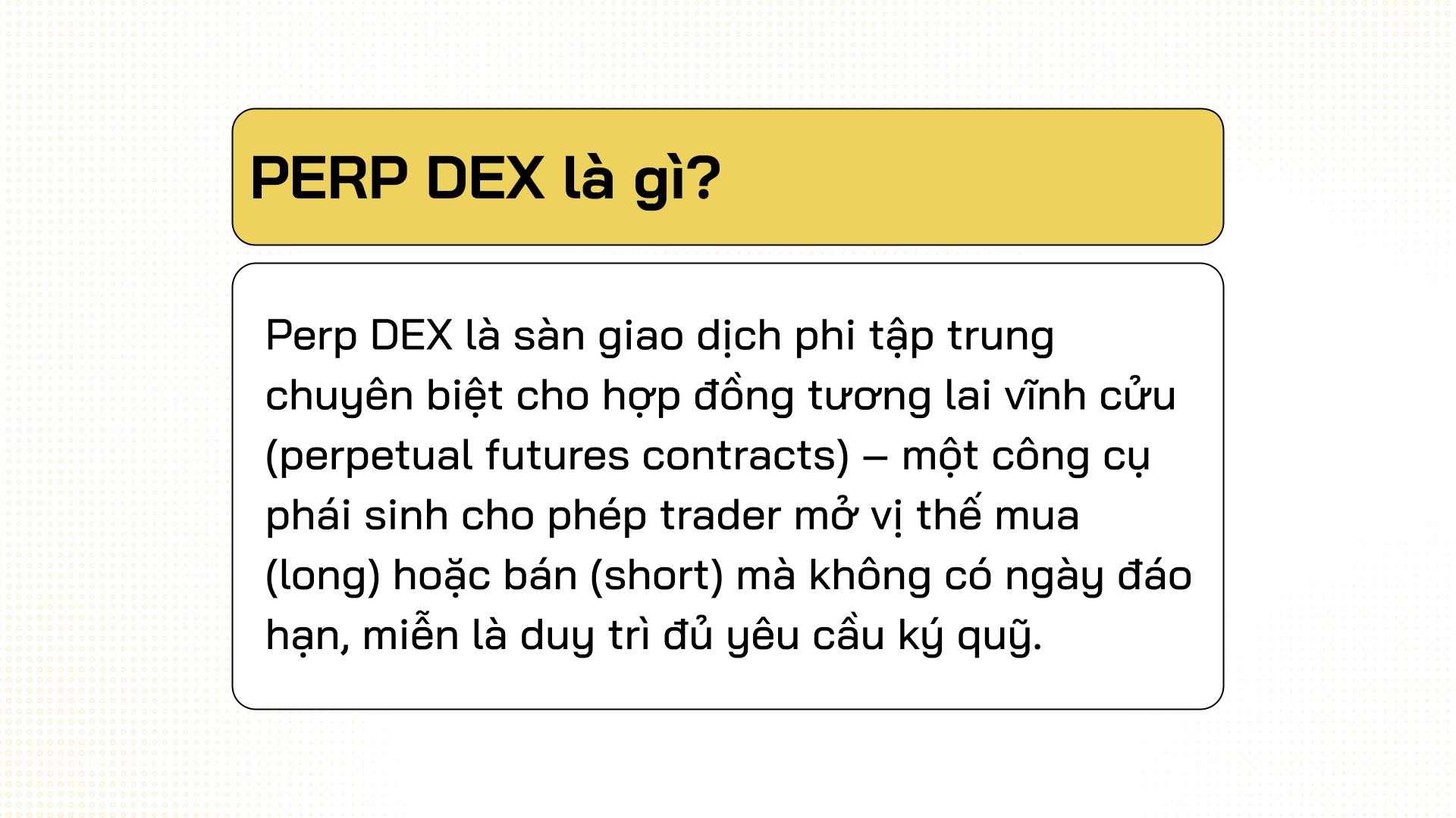 perp dex là gì