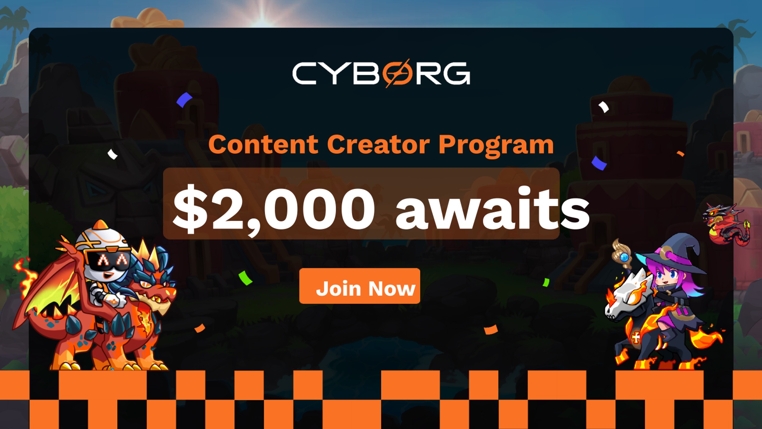 Introducing the Cyborg Content Creators Program!